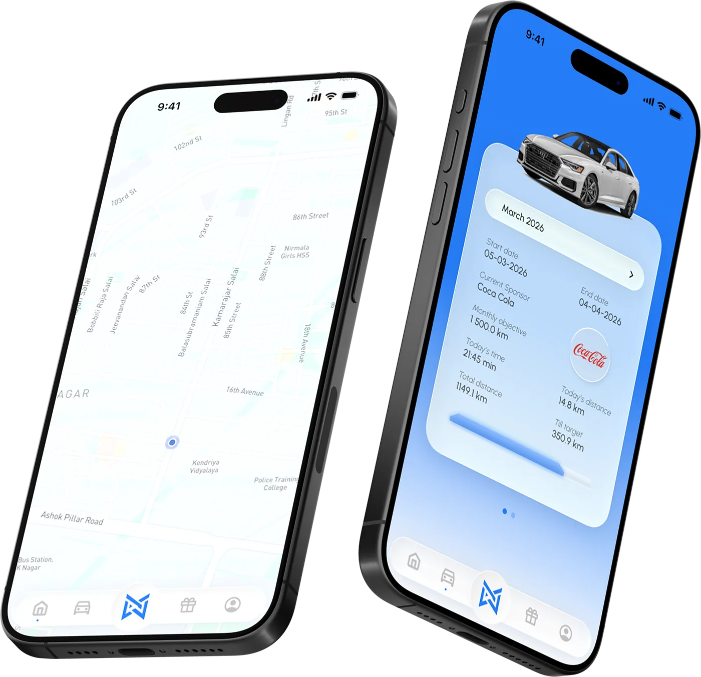Live map next to the campaign card